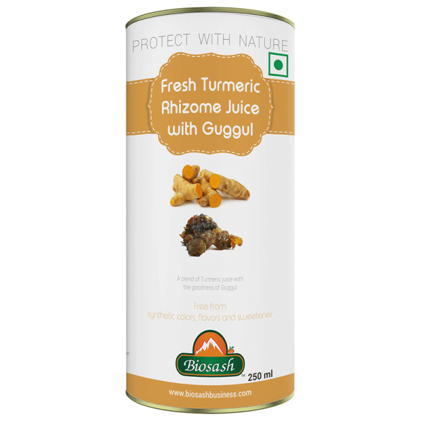 Fresh Turmeric Rhizome Juice with Guggul