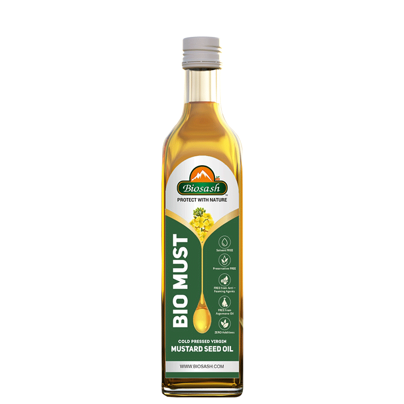 BIO MUST COLD PRESSED MUSTARD SEED OIL