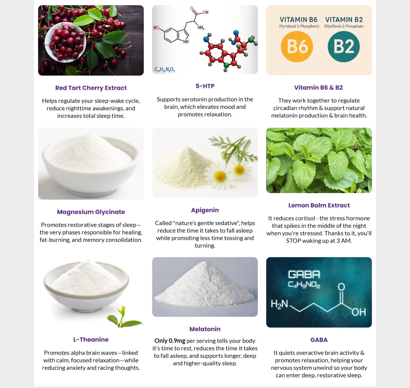 Yu-Sleep-Ingredients Yu Sleep Ingredients